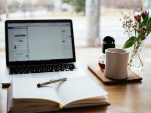 adult online learning laptop notebook