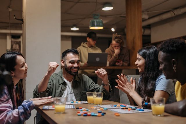 friends board game cafe